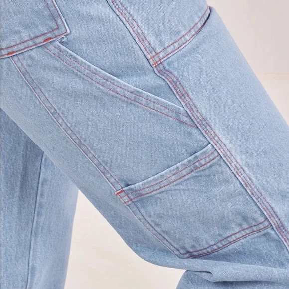 Brand New Big Bud Press Carpenter Jeans-Sz M Petite - Picture 5 of 12